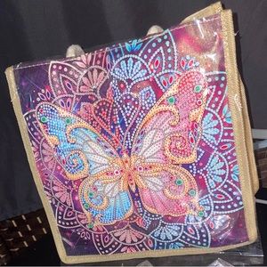 Diamond Daze Shopping Bag-Butterfly